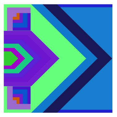 Kaynak için vektör renkli geometrik ve eğri arkaplan deseni