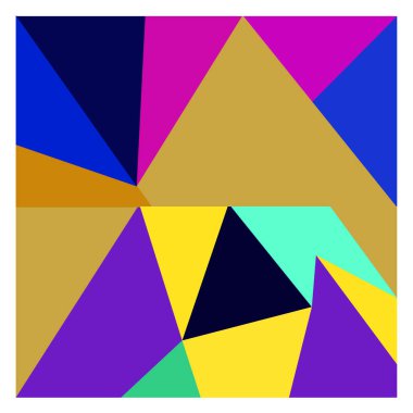 Kaynak için vektör renkli geometrik ve eğri arkaplan deseni