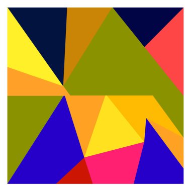 Kaynak için vektör renkli geometrik ve eğri arkaplan deseni