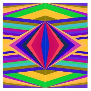 Kaynak için vektör renkli geometrik ve eğri arkaplan deseni