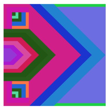 Kaynak için vektör renkli geometrik ve eğri arkaplan deseni