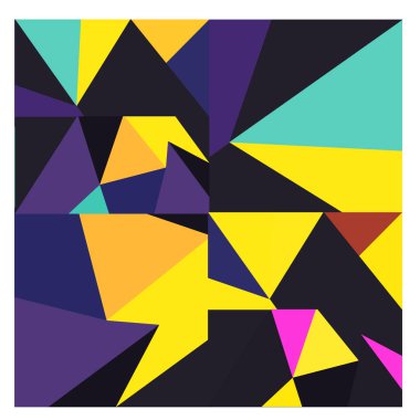 Kaynak için vektör renkli geometrik ve eğri arkaplan deseni