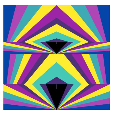 Kaynak için vektör renkli geometrik ve eğri arkaplan deseni