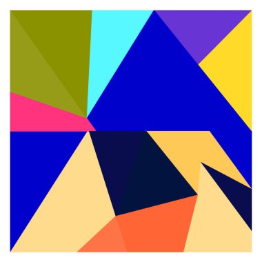 Kaynak için vektör renkli geometrik ve eğri arkaplan deseni