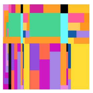 Kaynak için vektör renkli geometrik ve eğri arkaplan deseni