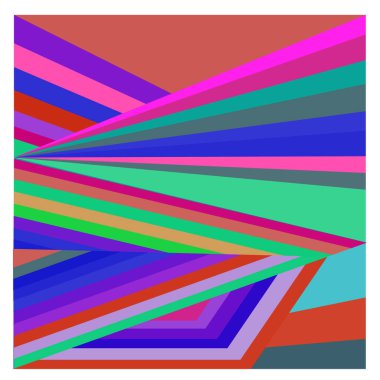 Kaynak için vektör renkli geometrik ve eğri arkaplan deseni