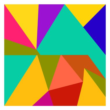 Kaynak için vektör renkli geometrik ve eğri arkaplan deseni