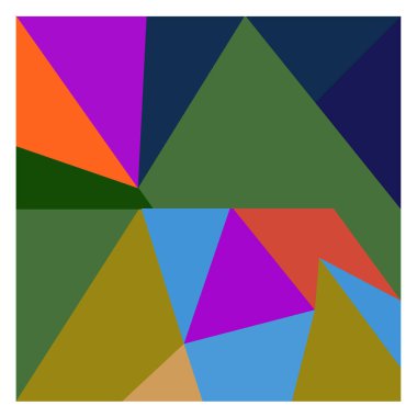 Kaynak için vektör renkli geometrik ve eğri arkaplan deseni