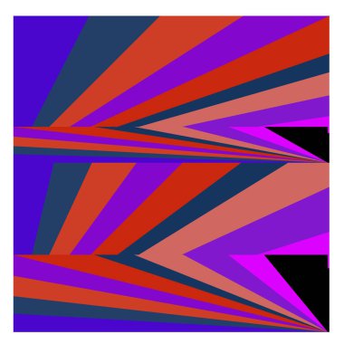 Kaynak için vektör renkli geometrik ve eğri arkaplan deseni