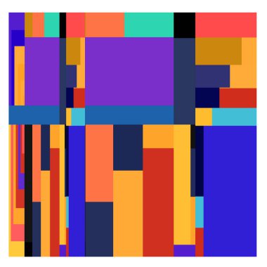 Kaynak için vektör renkli geometrik ve eğri arkaplan deseni