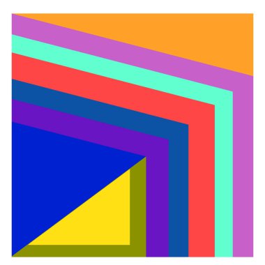 Kaynak için vektör renkli geometrik ve eğri arkaplan deseni