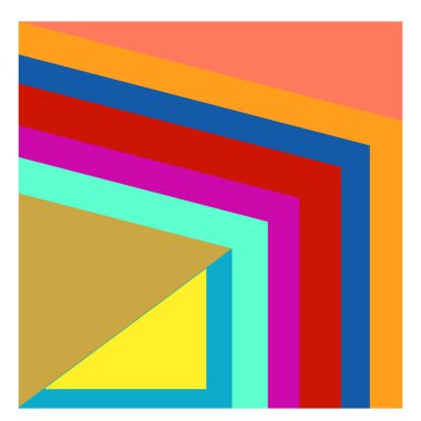 Kaynak için vektör renkli geometrik ve eğri arkaplan deseni