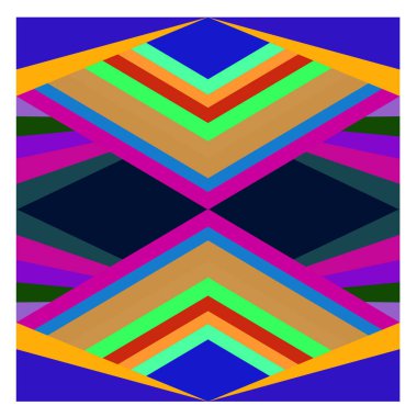 Kaynak için vektör renkli geometrik ve eğri arkaplan deseni