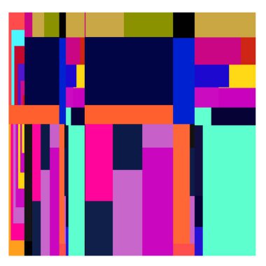 Kaynak için vektör renkli geometrik ve eğri arkaplan deseni