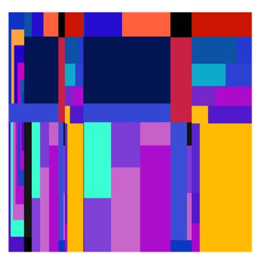 Kaynak için vektör renkli geometrik ve eğri arkaplan deseni