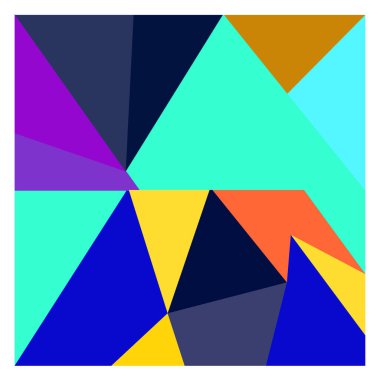 Kaynak için vektör renkli geometrik ve eğri arkaplan deseni