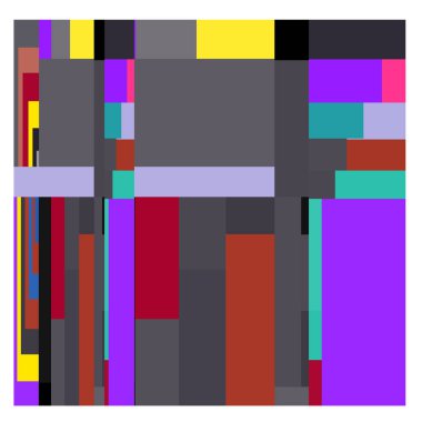 Kaynak için vektör renkli geometrik ve eğri arkaplan deseni