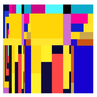 Kaynak için vektör renkli geometrik ve eğri arkaplan deseni