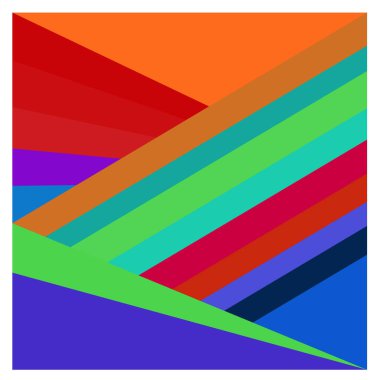 Kaynak için vektör renkli geometrik ve eğri arkaplan deseni