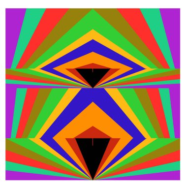 Kaynak için vektör renkli geometrik ve eğri arkaplan deseni