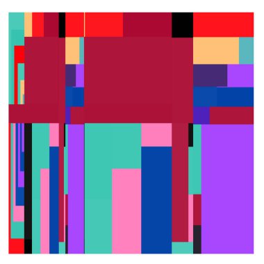 Kaynak için vektör renkli geometrik ve eğri arkaplan deseni