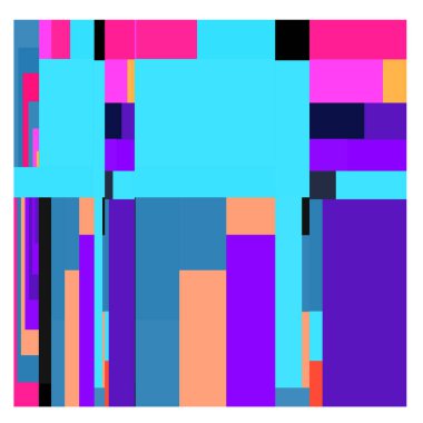 Kaynak için vektör renkli geometrik ve eğri arkaplan deseni