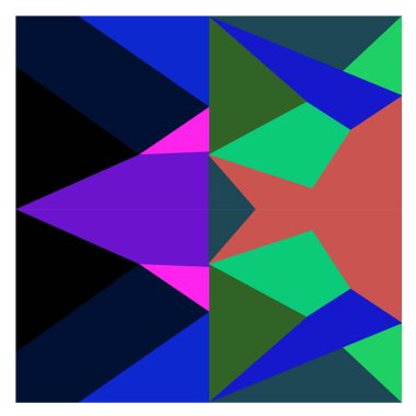 Kaynak için vektör renkli geometrik ve eğri arkaplan deseni