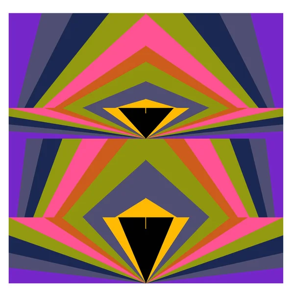 Kaynak için vektör renkli geometrik ve eğri arkaplan deseni