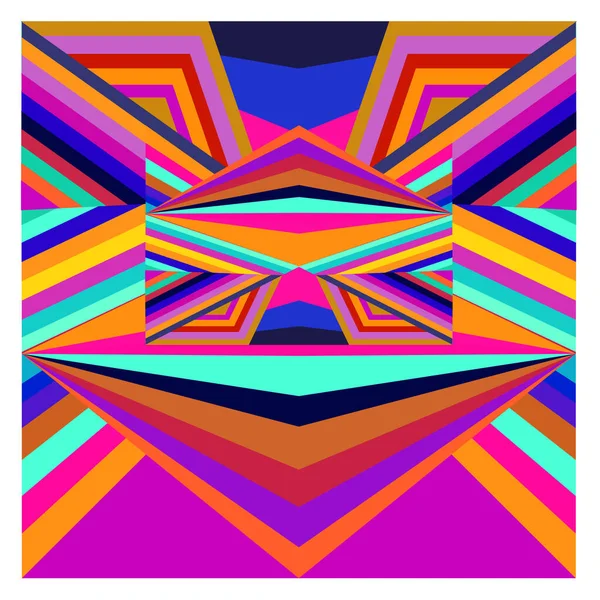 Kaynak için vektör renkli geometrik ve eğri arkaplan deseni