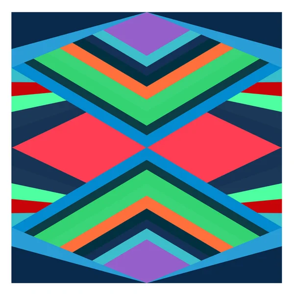 Kaynak için vektör renkli geometrik ve eğri arkaplan deseni