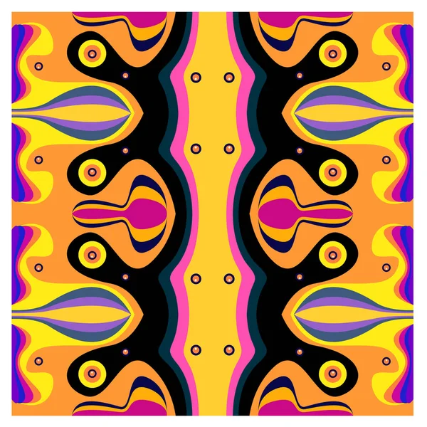 Kaynak için vektör renkli geometrik ve eğri arkaplan deseni