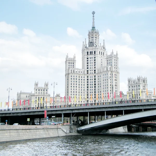 Московское высотное здание на Котельнической набережной 2011 — стоковое фото