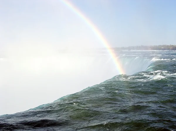 Niagara vänster Rainbow 2003 — Stockfoto