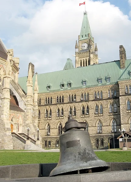 Ottawa Parliament Victoria Tower bell 2008 — Stock Photo, Image
