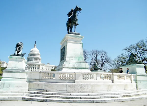 Washington Capitol Grant Memorial 2010 — Zdjęcie stockowe