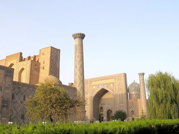 撒马尔罕 Registan 2007 — 图库照片