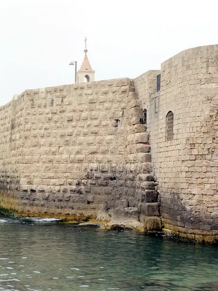 Akko ancient wall 2004 — Stock Photo, Image