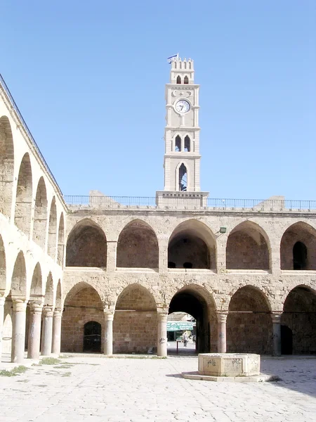 Akko Khan al Omdan Reloj Torre 2002 —  Fotos de Stock