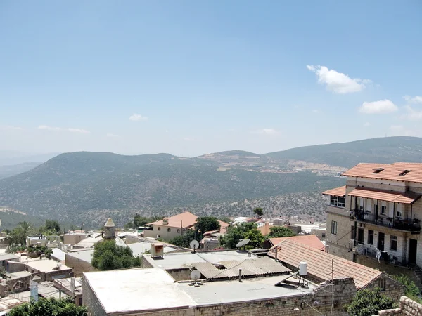 Safed Cidade Velha os telhados 2008 — Fotografia de Stock