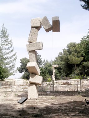 Jerusalem Kibbutz Ramat Rachel Monument 2005