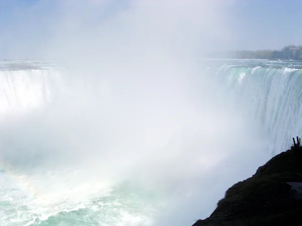 Niagara utsikt över kanadensiska Falls maj 2003 — Stockfoto