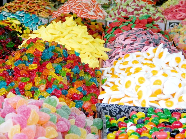 Tel Aviv multicolor soft candy 2011 — Stock Photo, Image