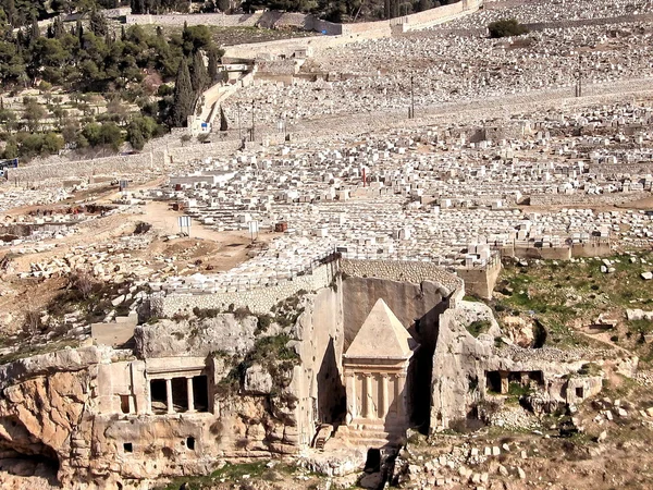 Иерусалимская гробница Захарии 2008 — стоковое фото