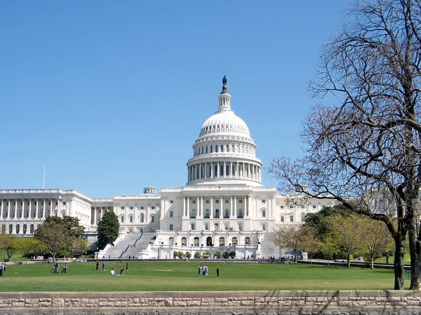 Washington Capitol épület központi része 2010 — Stock Fotó