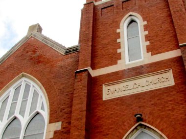  Cephe 2013 St Jacobs köyü Evangelical Church parçası