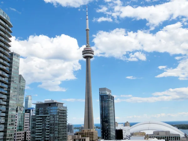 Toronto view of the CN Tower 2016 — Stock Photo, Image