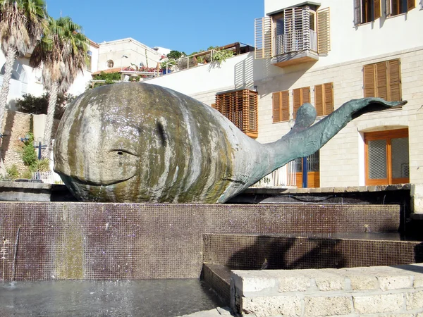 Jaffa la fuente de ballenas 2010 — Foto de Stock
