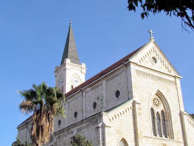 Jaffa the Franciscan Church 2011  clipart