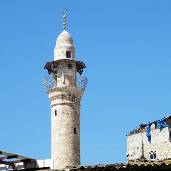 Jaffa-Minarett der al-siksik-Moschee 2011 — Stockfoto