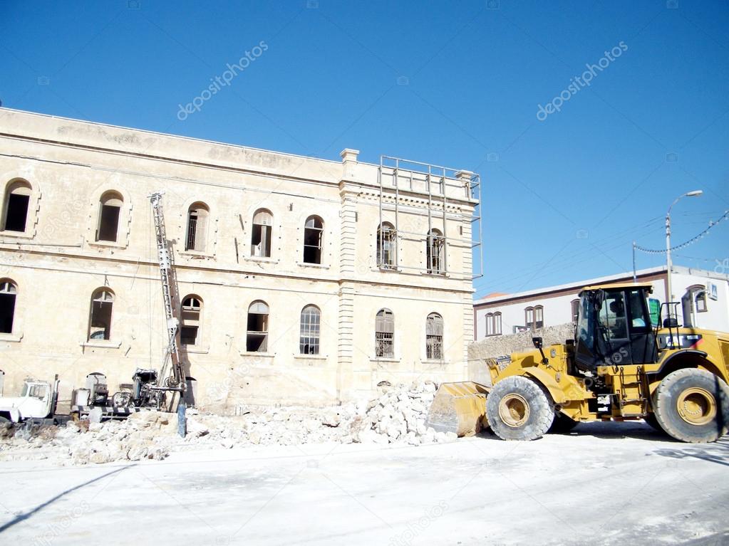 Jaffa reconstruction work 2010